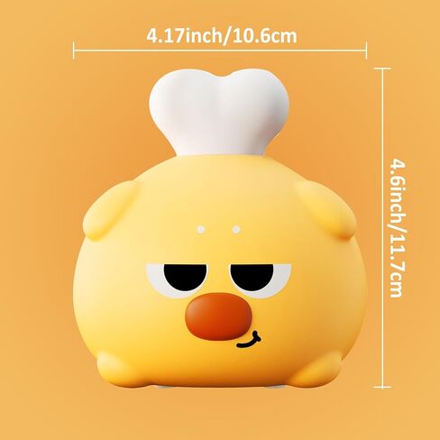 YuanDian Dog Night Light - Gift for Adults, Teens and Babies. Decorate Kids' Bedroom with Cute Silicone Chicken Leg Shaped Dog Nightlights - Christmas Birthday Gift for Children and Toddlers in Saudi Arabia