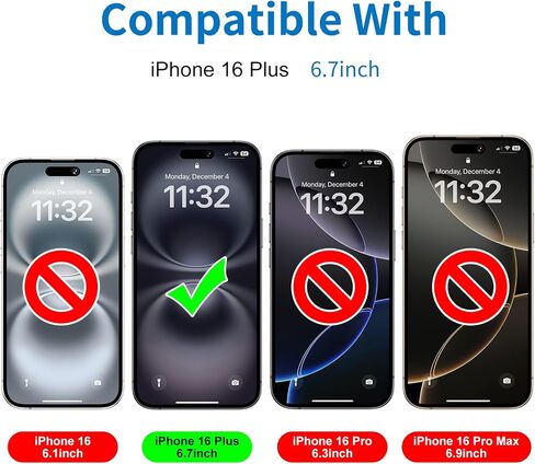 Mothca 2 Pack Matte Glass Screen Protector for iPhone 16 [6.1 inch] + 2 Pack Camera Lens Protector, Anti-Glare & Anti-Fingerprint Case Friendly Tempered Glass Film, Bubble Free, Smooth as Silk in Saudi Arabia