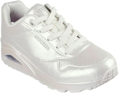 حذاء Skechers نسائي M-Uno - Pearl Princess، White Pearl، 7 Medium US in Saudi Arabia