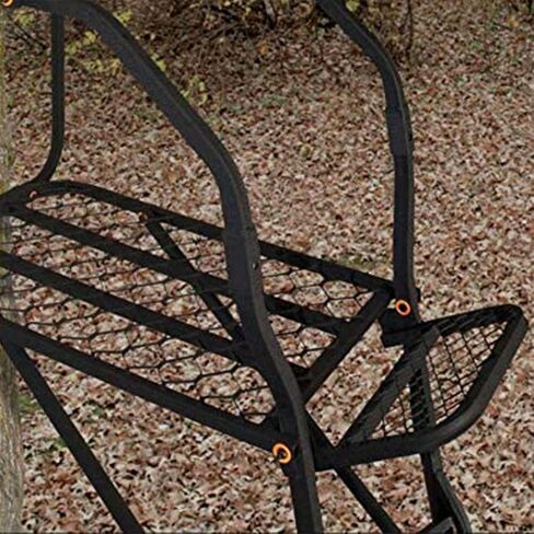 Muddy MLS1550 Skybox Deluxe 20' Tall Single Steel Ladder Tree Stand with Adjustable Padded Shooting Rail for Big Game & Hunting in Saudi Arabia