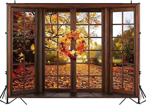 10x8ft أشجار القيقب خلفية الخريف الغابات مسار الأوراق المتساقطة طبيعة المناظر الطبيعية التصوير خلفية ضوء الشمس صباح توهج الحصاد حزب التخييم عيد ميلاد السفر الزفاف صور استوديو الدعامة in Saudi Arabia