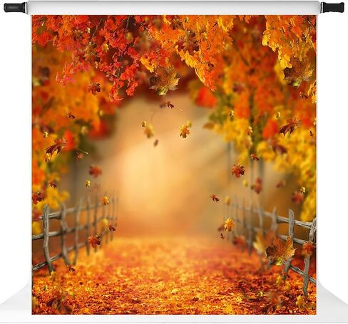 Kate Fall Fall Leaves Backdrop Autumn Backdrop Texture Photo Props Maple Leaves Paty Way Professional Photo Studio Props 7x5ft in Saudi Arabia