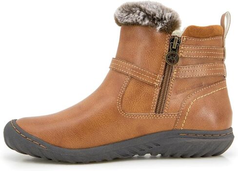 حذاء نسائي من JBU للكاحل من الفرو الصناعي المقاوم للماء من Dolce in Kuwait