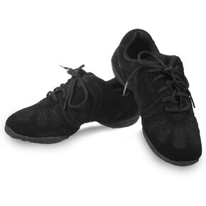 Skazz by Sansha Women's Dance Studio Exercise Sneakers Canvas TPR Split-Sole Dyna-eco