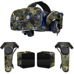 MightySkins Skin Compatible with HTC Vive Pro VR Headset - Viper Woodland | Protective, Durable, and Unique Vinyl Decal wrap Cover | Easy to Apply, Remove, and Change Styles | Made in The USA