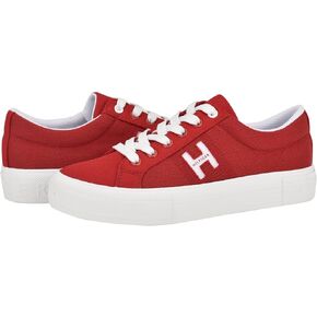 Tommy Hilfiger Women's Aconia Sneaker, Medium Red 610, 10