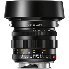 Leica Noctilux-M 50mm f/1.2 Aspherical Lens (Black)