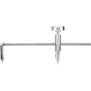 DryWall Circle Hole Cutter, Stainless Steel Drywall Circle Hole Cutter Steel Shaft Plasterboard Saw Adjustable Pivot Point Drywalls Tools for Cut Round Holes