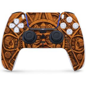 MightySkins Gaming Skin for PS5 / Playstation 5 Controller - Aztec Pyramids | Protective Viny wrap | Easy to Apply and Change Style | Made in The USA