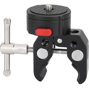 CAMVATE Super Crab Clamp with Claw Quick Release Plate for Camera Mounting - 3117