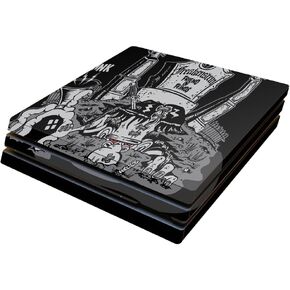 MightySkins Skin Compatible with Sony Playstation 4 Pro PS4 wrap Cover Sticker Skins Freakenstein