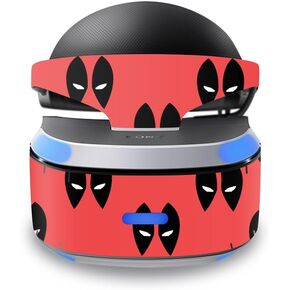 MightySkins Skin Compatible with Sony Playstation VR wrap Cover Sticker Skins Dead Eyes Pool