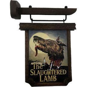 Factory Entertainment an American Werewolf in London - Pub Sign Scaled Prop Replica