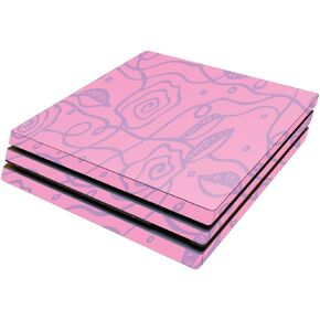 MightySkins Skin Compatible with Sony Playstation 4 Pro PS4 wrap Cover Sticker Skins Abstract Garden