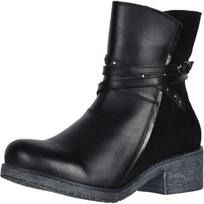 NAOT New Women's Poet Ankle Boot Black Combo 37