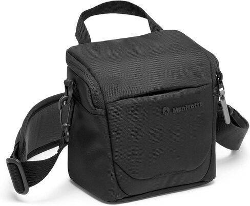 Manfrotto Advanced Shoulder Bag S III, Camera Bag for Mirrorless Camera with Lens, Camera Case with Tripod Mount and Rain Cover, Photography Accessories in Saudi Arabia