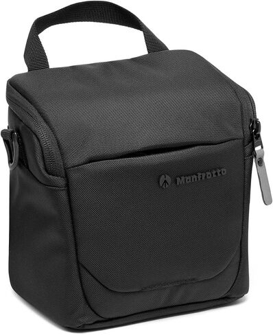 Manfrotto Advanced Shoulder Bag S III, Camera Bag for Mirrorless Camera with Lens, Camera Case with Tripod Mount and Rain Cover, Photography Accessories in Saudi Arabia