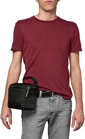 Manfrotto Advanced Shoulder Bag S III, Camera Bag for Mirrorless Camera with Lens, Camera Case with Tripod Mount and Rain Cover, Photography Accessories in Saudi Arabia