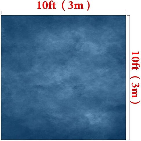 Kate 10x10ft Abstract Photography Backdrop Blue Portrait Background Studio Blue Backdrops in Saudi Arabia