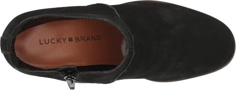 Lucky Brand womens Zanta Bootie Ankle Boot, Black, 6.5 US in Saudi Arabia
