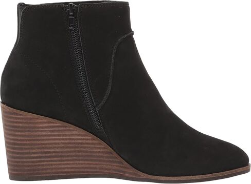 Lucky Brand womens Zanta Bootie Ankle Boot, Black, 6.5 US in Saudi Arabia
