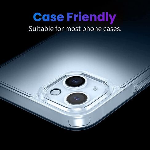 6PCS Rear Back Camera Lens Protector Tempered Glass for iPhone 16 Pro Max iPhone 15 Pro Max iPhone 16 Pro iPhone 15 Pro - HD Clear Full Coverage Guard in Saudi Arabia