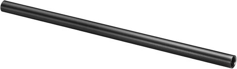PATIKIL 2 Inch 15mm Rod, Camera Rods with M12 Female Thread Aluminum Alloy for 15mm Rail Support System, Black in Saudi Arabia