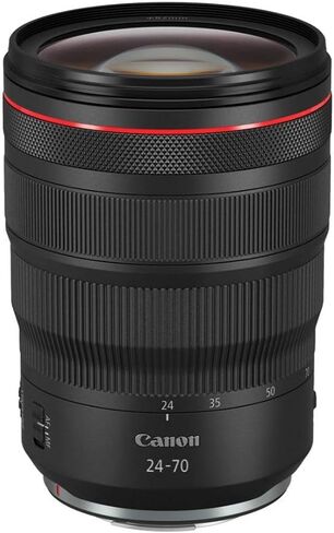 Canon RF 24-70mm F2.8 L هي عدسة USM، أسود in Saudi Arabia
