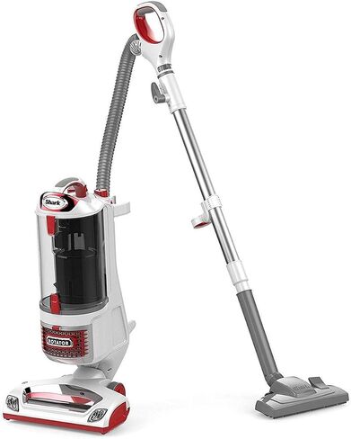 مكنسة Shark NV501 Rotator الاحترافية القابلة للرفع مع فلتر HEPA، توجيه دوار، مصابيح أمامية LED، أداة تنجيد واسعة، فرشاة غبار وأداة شق، أبيض/أحمر، 12، 18، 14. in Kuwait