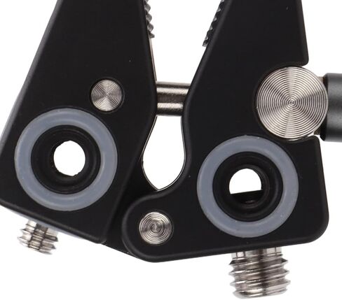 ASHATA Super Camera Clamp Mount، متعدد الوظائف، مشبك تثبيت عالمي SLR مايكرو كاميرا واحدة للتصوير الفوتوغرافي من سبائك الألومنيوم مشبك ثابت للتوسيع، مع فتحات مسامير 1 4 3 8 بوصة in Saudi Arabia