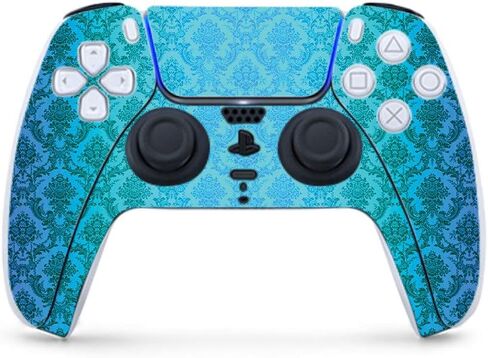 MightySkins Gaming Skin for PS5 / Playstation 5 Controller - Aztec Pyramids | Protective Viny wrap | Easy to Apply and Change Style | Made in The USA in Saudi Arabia