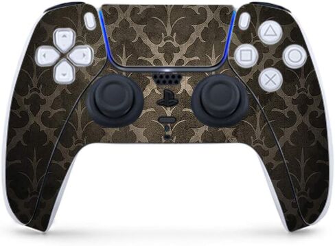 MightySkins Gaming Skin for PS5 / Playstation 5 Controller - Aztec Pyramids | Protective Viny wrap | Easy to Apply and Change Style | Made in The USA in Saudi Arabia