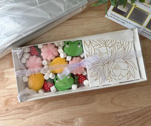 6pcs 14x10x4in Cake Boxes,Rectangle Bakery Boxes with Window, White Quarter Sheet Cake Boxes Large Treat Box for Cookies,Pastry Cake, Cupcakes, Donuts, Pie and Brownie in Saudi Arabia