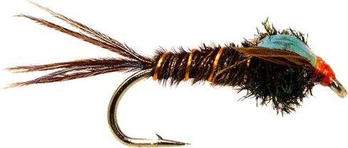Outdoor Planet Premium Fly Fishing Flies Kit Fly Assortment Trout Bass Fishing | Dry Flies, Wet Flies, Nymphs, Hopper, Caddis, Worm | Trout, Bass, Steelhead Fishing in Kuwait