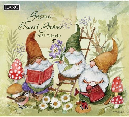 Gnome Sweet Gnome 2025 Wall Calendar in Saudi Arabia