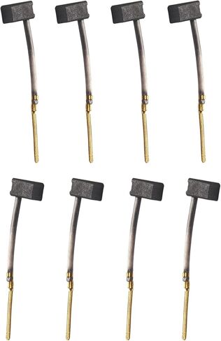 8 عبوات 445861-03/445861-25 استبدال فرش الكربون للمحرك الكهربائي المتوافقة مع كابل Dewalt/Black & Decker/Porter DW402 DW421 DW887 in Kuwait