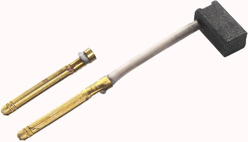 8 عبوات 445861-03/445861-25 استبدال فرش الكربون للمحرك الكهربائي المتوافقة مع كابل Dewalt/Black & Decker/Porter DW402 DW421 DW887 in Kuwait