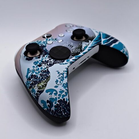 Platinum Controllers Custom Elite Series 2 Controller Compatible With Xbox One, Xbox Series S and Xbox Series X (The Great Wave) in Saudi Arabia