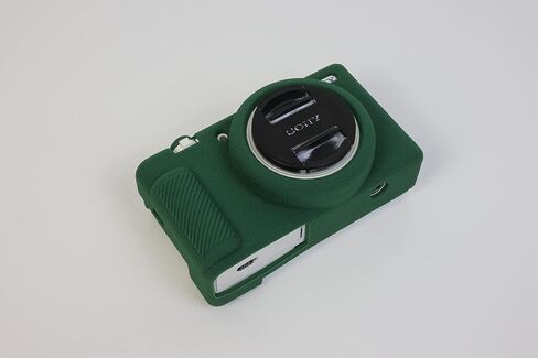 حافظة ZV-1F، حافظة كاملة من السيليكون الناعم والمطاط خفيف الوزن وغطاء حقيبة لهاتف Sony ZV-1F ZV1F (أخضر) in Saudi Arabia