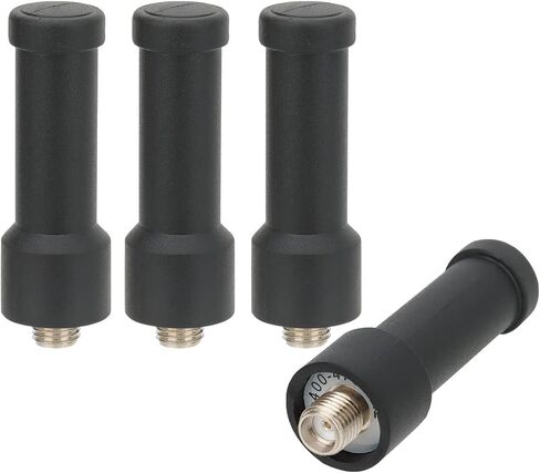هوائي BaoFeng هوائي قصير UHF 400-470 ميجا هرتز هوائي راديو ثنائي الاتجاه بديل هوائي صغير 1.77 بوصة SMA أنثى لـ Kenwood Wouxun Baofeng BF-F8HP UV-5R UV-82 BF-888S (عبوتان) in Kuwait