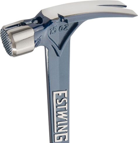 مطرقة سلسلة ESTWING Ultra - إطار مخلب ممزق 19 أونصة مع وجه مطحون وقبضة لتقليل الصدمات - E6-19SM، أزرق in Kuwait