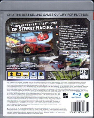 Need for Speed: ProStreet - PS3 in Saudi Arabia
