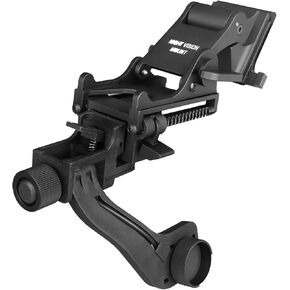 New Plastic PVS14 J-Arm Night Vision Mount Supports Left Eye+Metal Rhino Arm Helmet Mount Adapter with Adjustable Lever for Hunting Night Vision PVS14