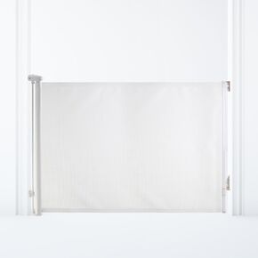 Dreambaby Glide ‘N Hide Extra Tall Retractable Baby Gate, Extends to 55 inches, Mesh Baby Gate for Stairs, Hallways, Doorways, Child Gate, Dog Gate, Extra Tall 35", Retractable Gate for Kids or Pets