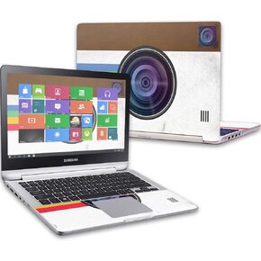 MightySkins Skin Compatible with Samsung Notebook 7 Spin 13.3" (2016) wrap Cover Sticker Skins Vintage Polaroid