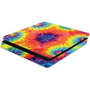MightySkins Skin Compatible with Sony PS4 Slim Console - Tie Dye 2 | Protective, Durable, and Unique Vinyl Decal wrap Cover | Easy to Apply, Remove, and Change Styles | Made in The USA