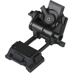 L4g24 Helmet Mount Lightweight Comfortable Wear-Resistant Fast Ops Helmet Parts Compatible for Pvs15 Pvs18 Gpnvg18 Hastwo Modes Nvg Mounting System