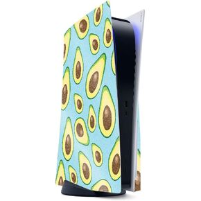 MightySkins Glossy Glitter Gaming Skin for PS5 / Playstation 5 - Rainbow Pineapples | Durable High-Gloss Glitter Finish | Easy to Apply and Change Style | Made in The USA