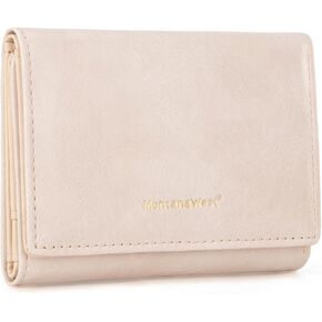 Montana West Wallet Women Small Women's Wallet RFID Wallet Women Slim Minimalist Wallet with ID Window