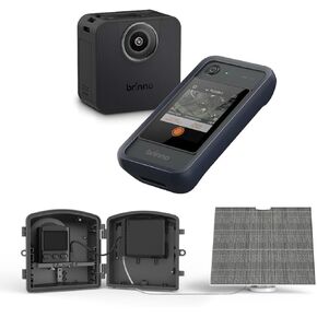 Brinno BCC200-BLE+ASP1000-P+ATH2000 Time Lapse Camera Controller Bundle, Includes: HDR TLC200Pro-BLE Time Lapse Camera, Solar Power Kit, IPX5 Weatherproof Housing with Extra Battery Supply
